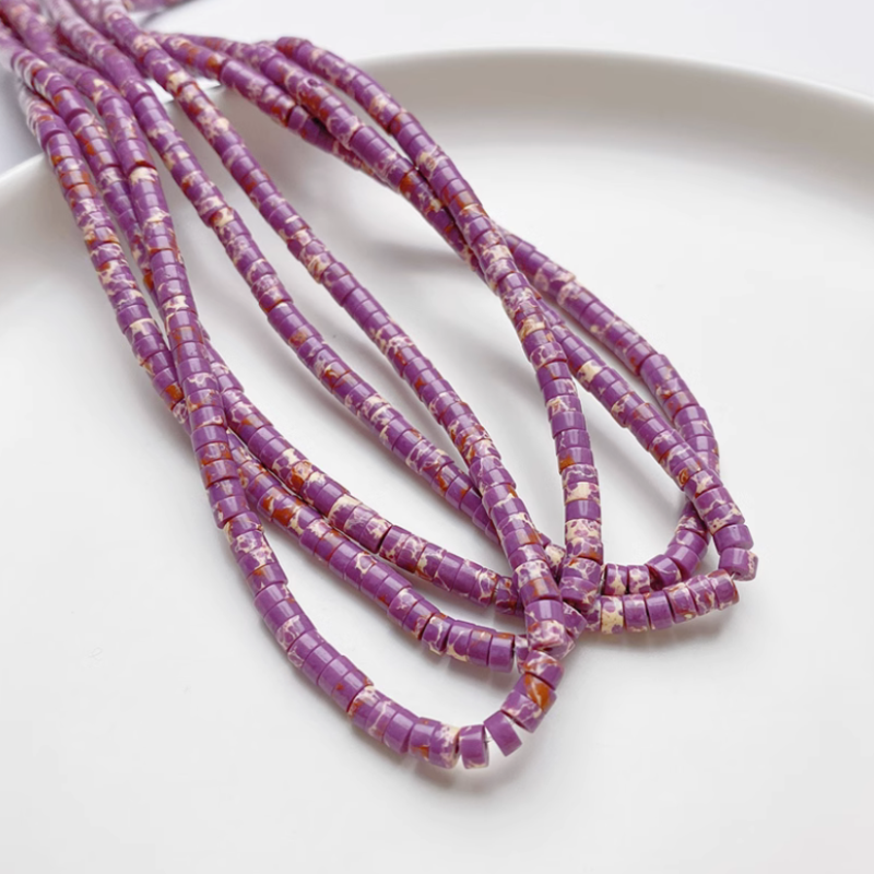 Strand Nature Crystal Stone Tubular Tube Beads Necklace Bracelet Making