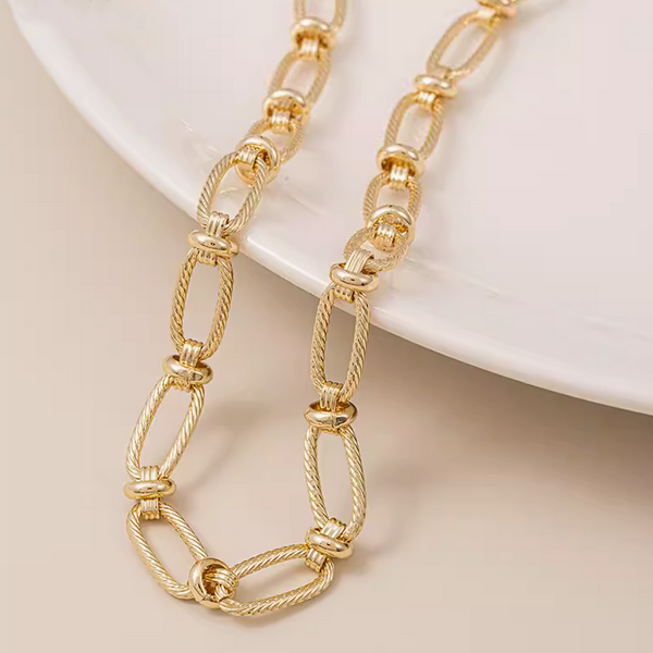 Brass Chain Necklace Charm Diy