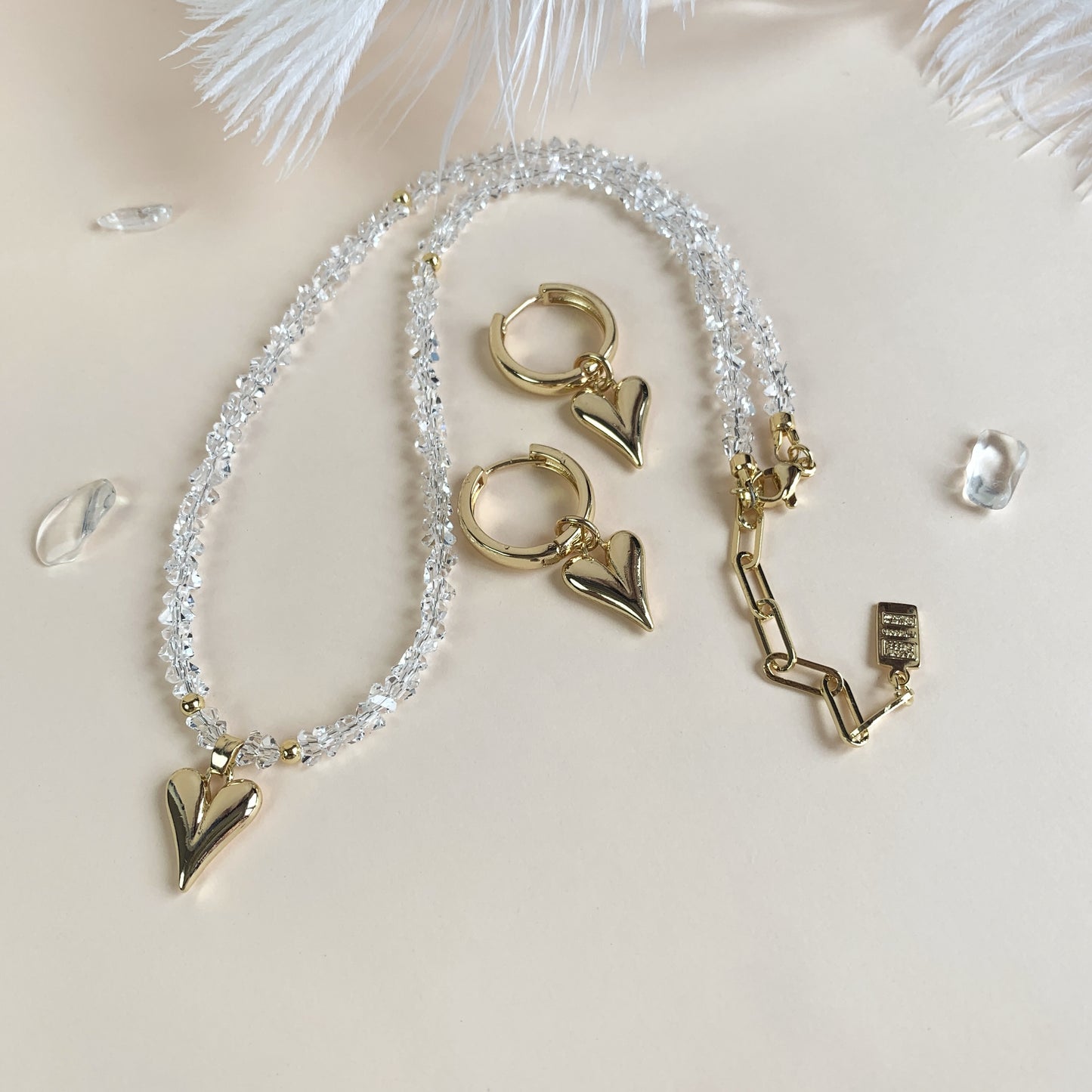 Artificial Crystal Necklace Chocker Super Shiny