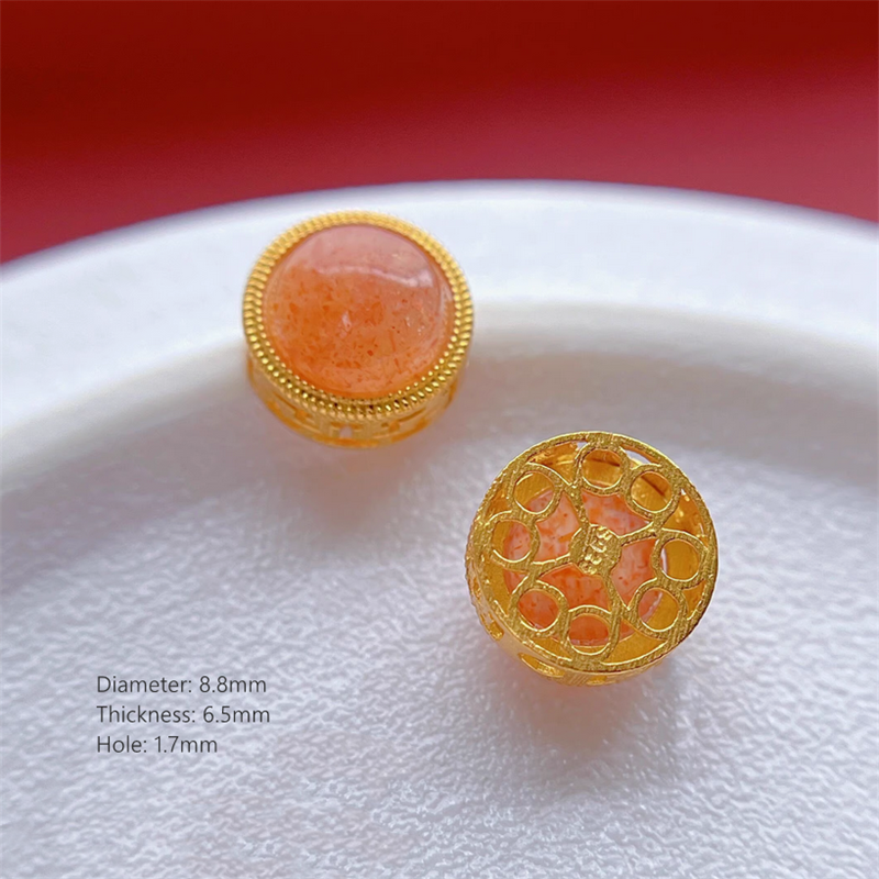 925 Silver Base Strawberry Quart Jewelry Charms Spacers