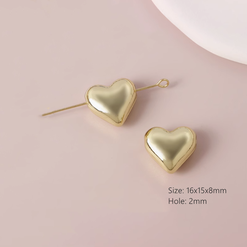 Alloy Electroplated Gold Platinum Uncommon Shape Spacers Beads