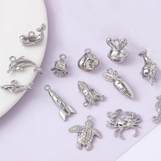 Alloy Electroplated Creature Life Jewelry Pendants