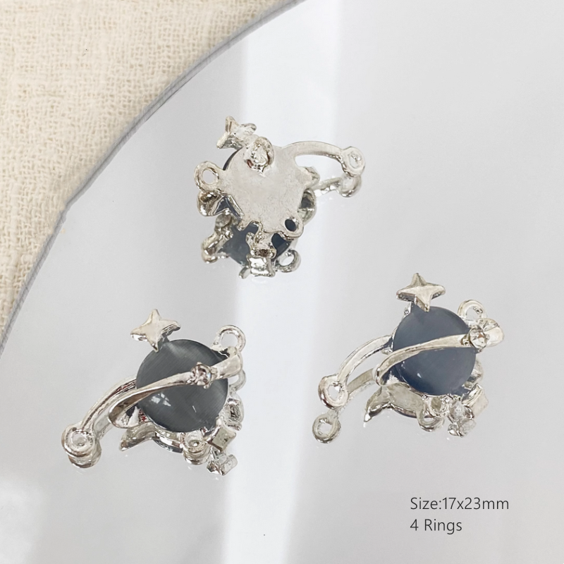 Alloy Pendants Track Planet And Moon Fairy Charms