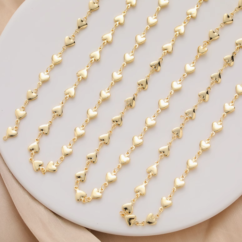 Brass 14K Gilded Color Preservation Chain