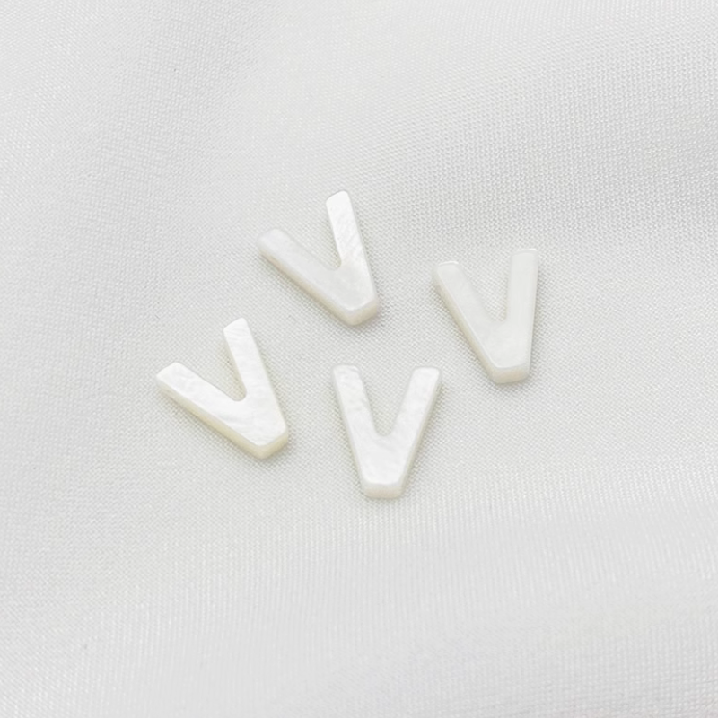 Shell Letters Words Charms Pendant Spare Piece-PMZS
