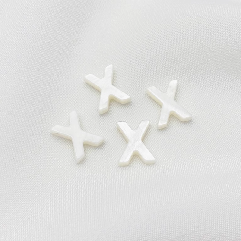 Shell Letters Words Charms Pendant Spare Piece-PMZS