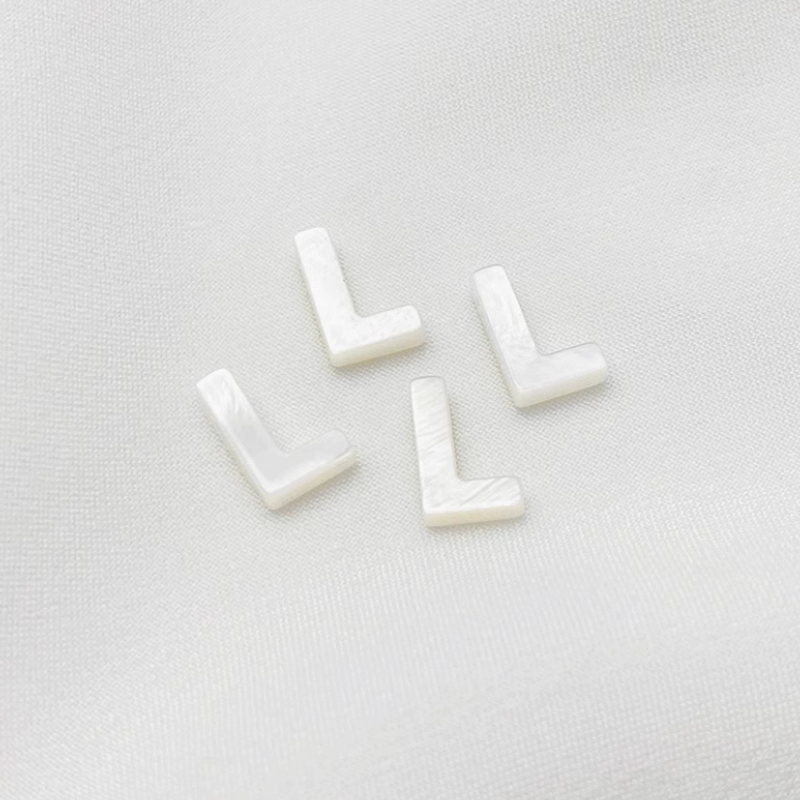 Shell Letters Words Charms Pendant Spare Piece-PMZS