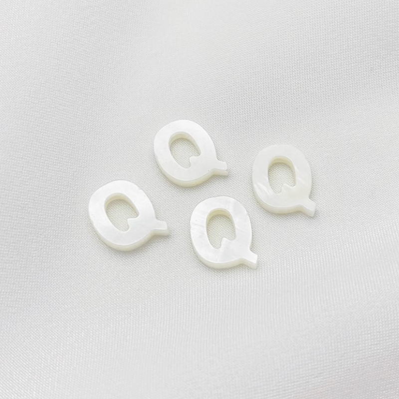 Shell Letters Words Charms Pendant Spare Piece-PMZS
