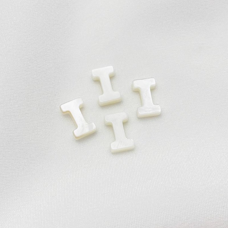 Shell Letters Words Charms Pendant Spare Piece-PMZS