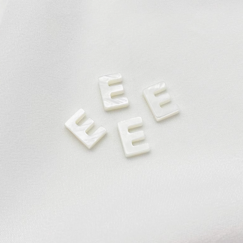 Shell Letters Words Charms Pendant Spare Piece-PMZS