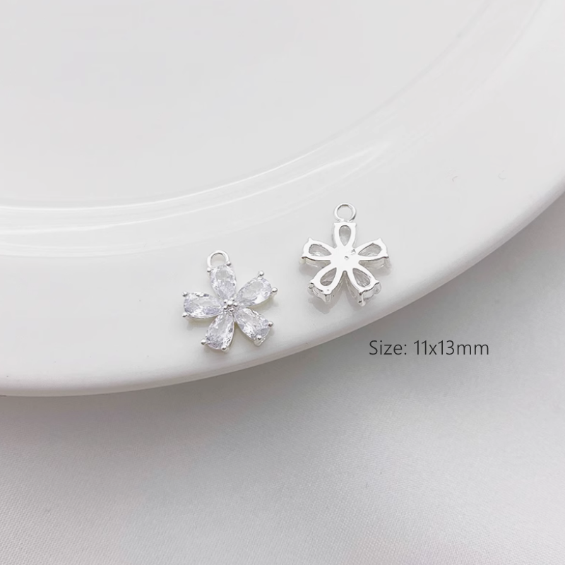 Brass Silver Plated Color Preservation Charms Collection