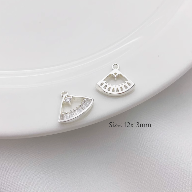 Brass Silver Plated Color Preservation Charms Collection