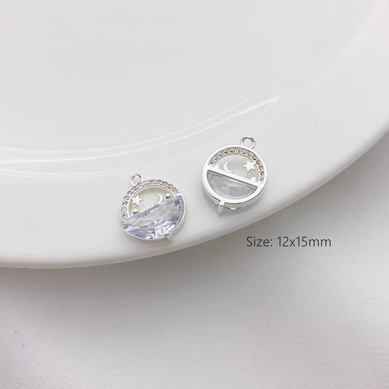 Brass Silver Plated Color Preservation Charms Collection