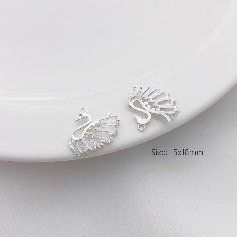 Brass Silver Plated Color Preservation Charms Collection