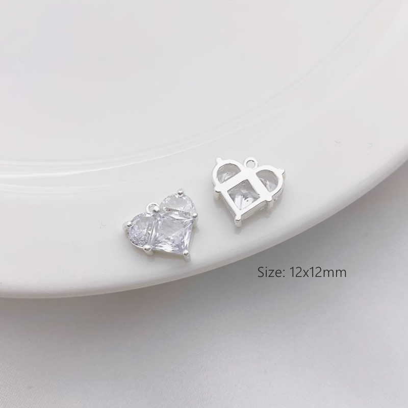 Brass Silver Plated Color Preservation Charms Collection