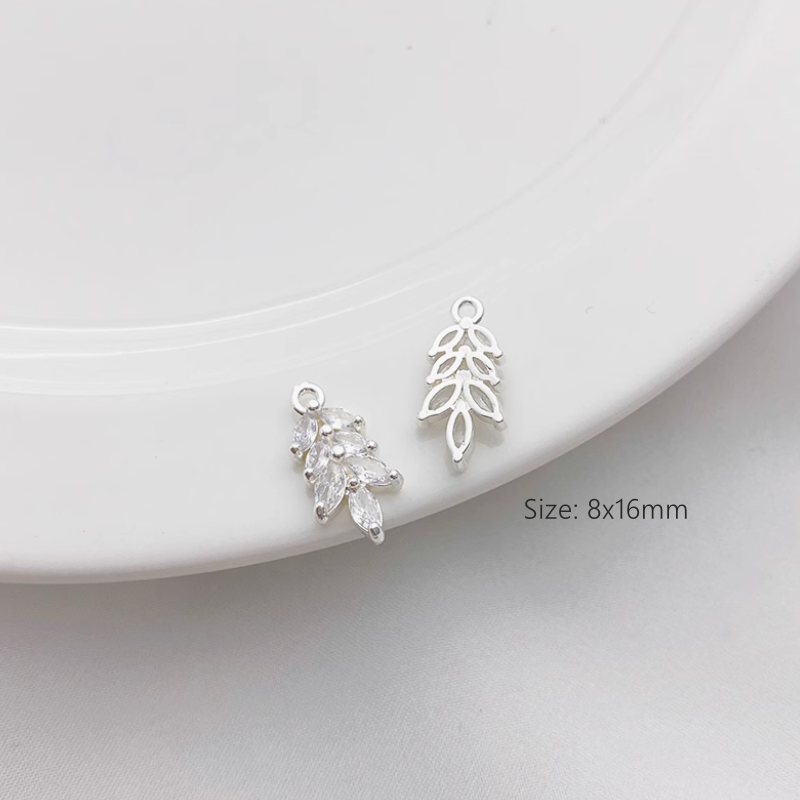 Brass Silver Plated Color Preservation Charms Collection