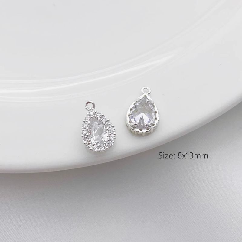 Brass Silver Plated Color Preservation Charms Collection