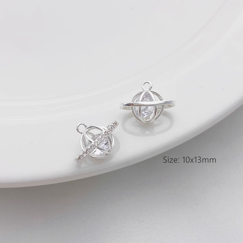 Brass Silver Plated Color Preservation Charms Collection