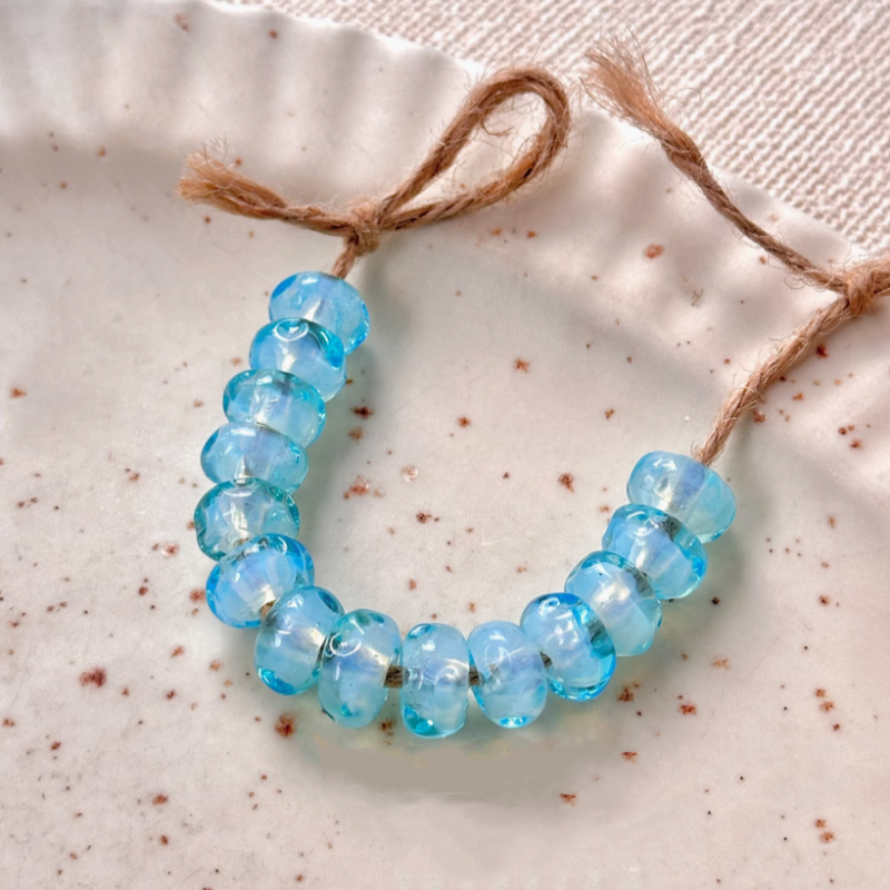 Glass Beads Water WaterTexture Double Layer Color Irregular Beads