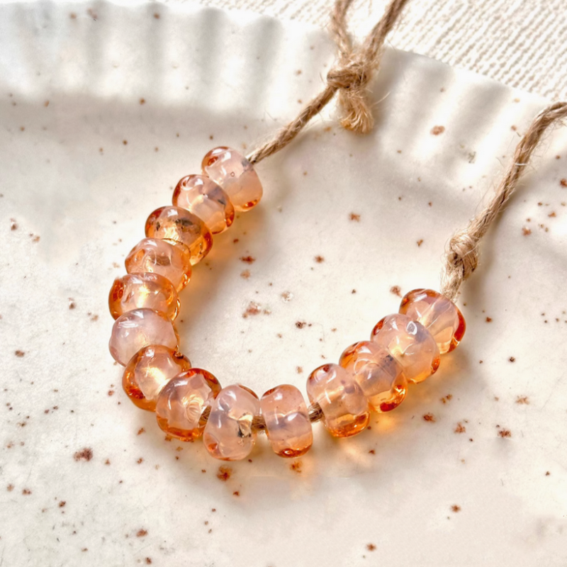 Glass Beads Water WaterTexture Double Layer Color Irregular Beads
